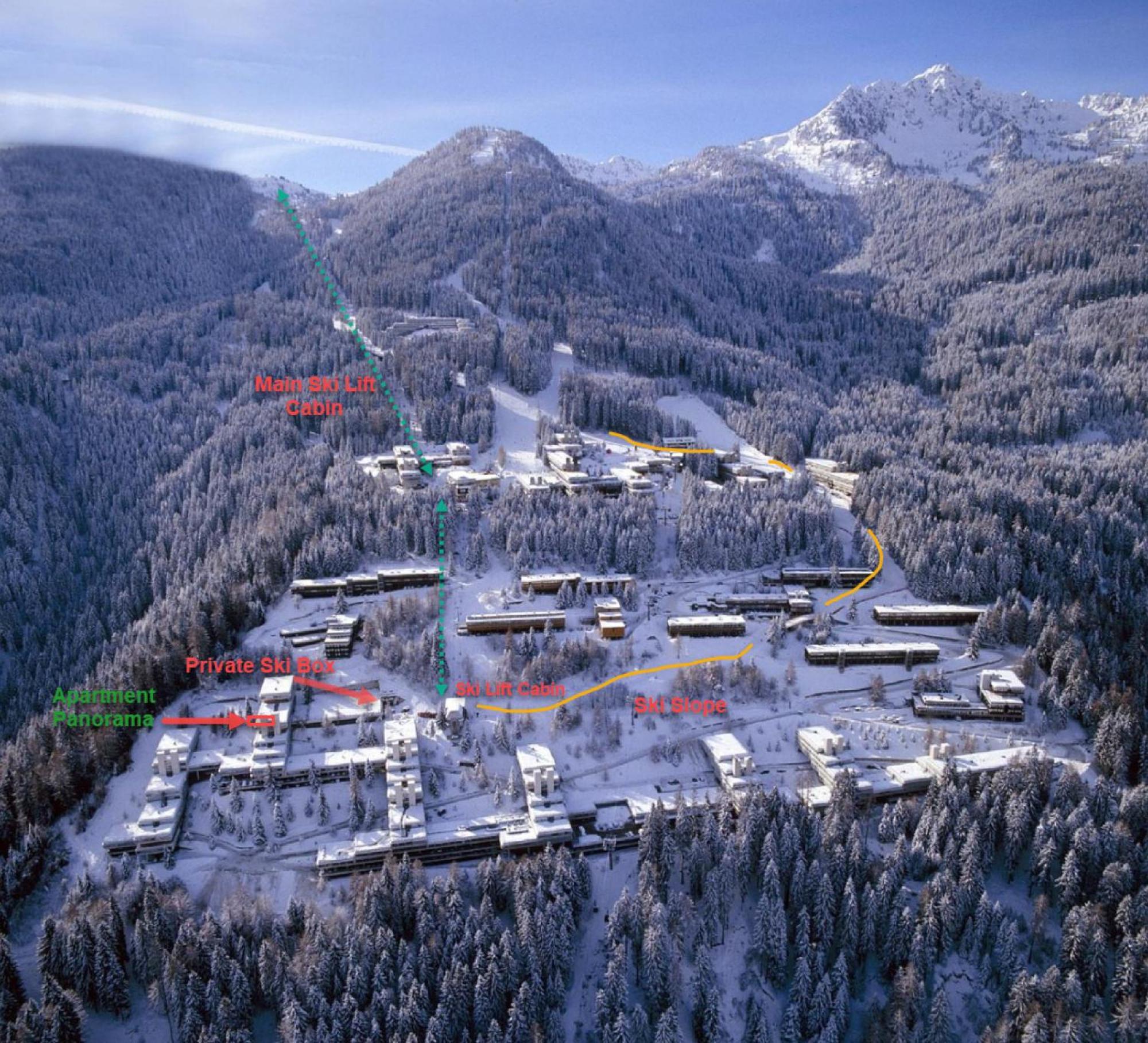 Panorama Marilleva 1400 - Val Di Sole公寓 外观 照片